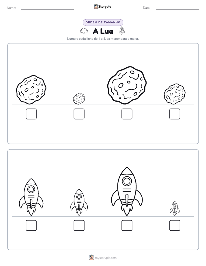 Ordem de Tamanho
