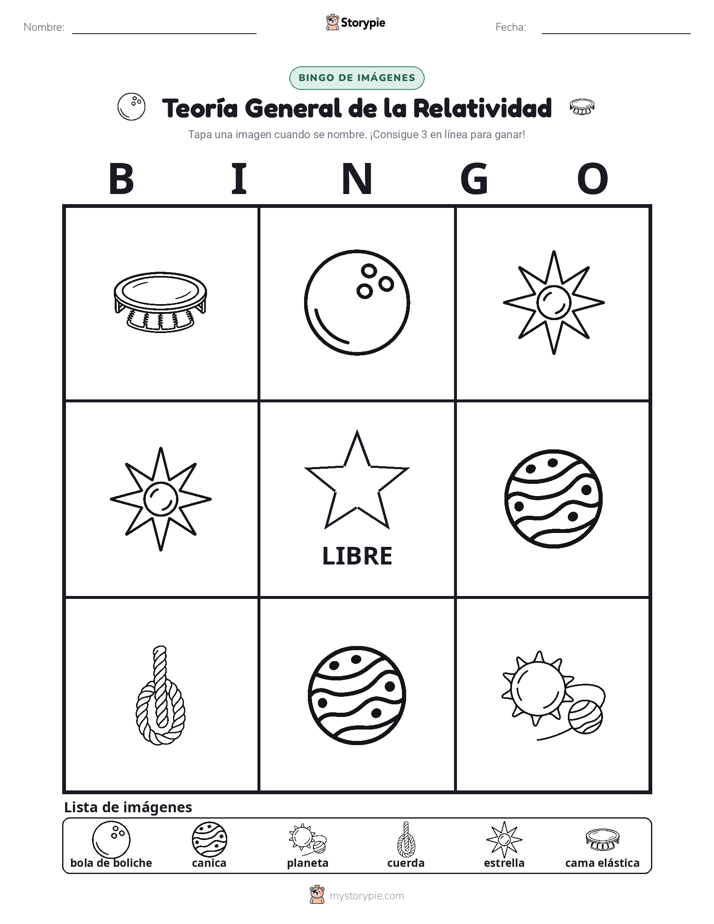 Bingo de Imágenes