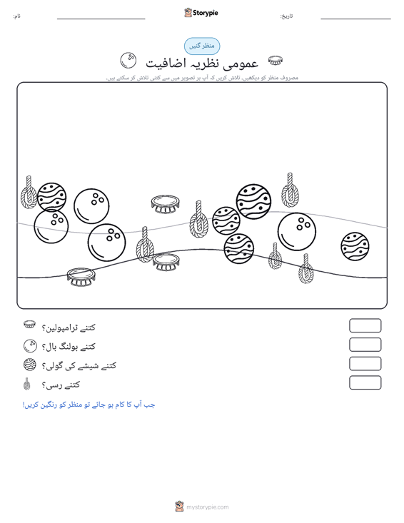 گنتی کا منظر