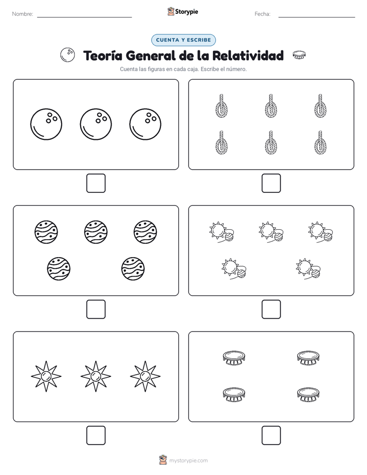 Cuenta y Escribe
