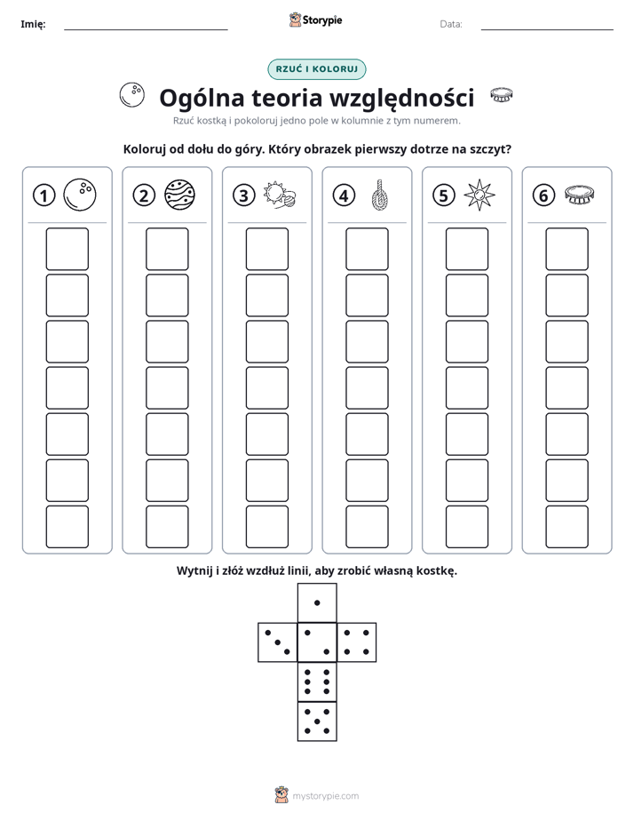 Rzuć i koloruj