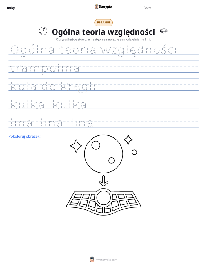 Ćwiczenie Pisania