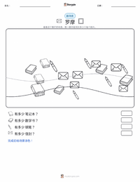 斯里尼瓦瑟·拉马努金 可打印工作表预览