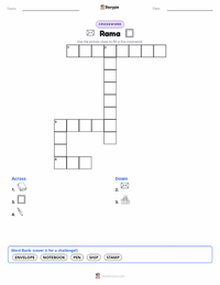 Srinivasa Ramanujan printable worksheet preview