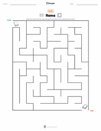 Srinivasa Ramanujan printable worksheet preview