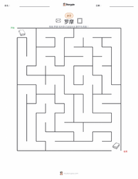 斯里尼瓦瑟·拉马努金 可打印工作表预览