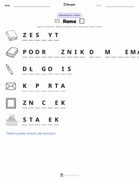 Podgląd drukowalnego arkusza ćwiczeń Srinivasa Ramanujan
