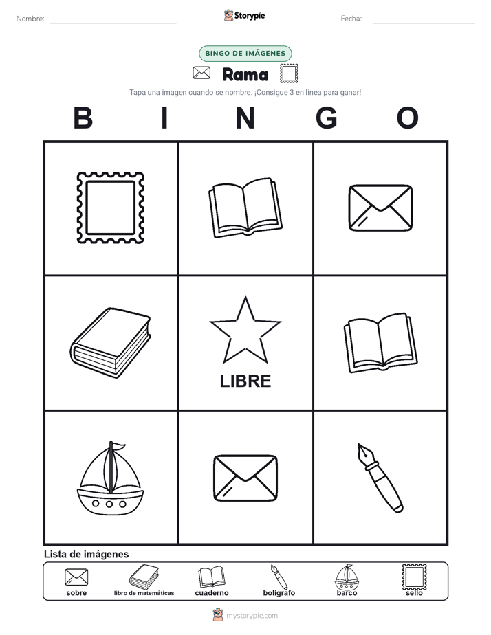 Bingo de Imágenes