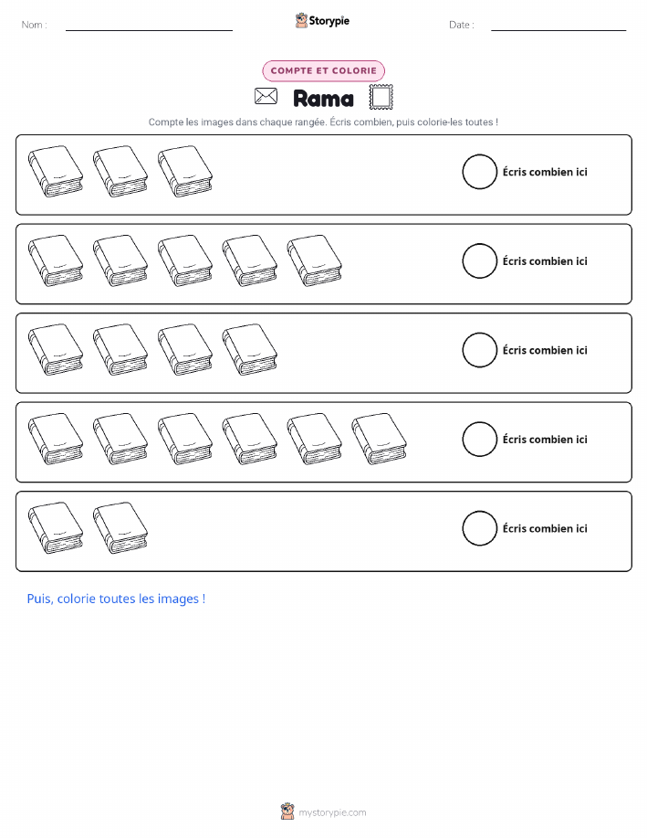 Compter & Colorier