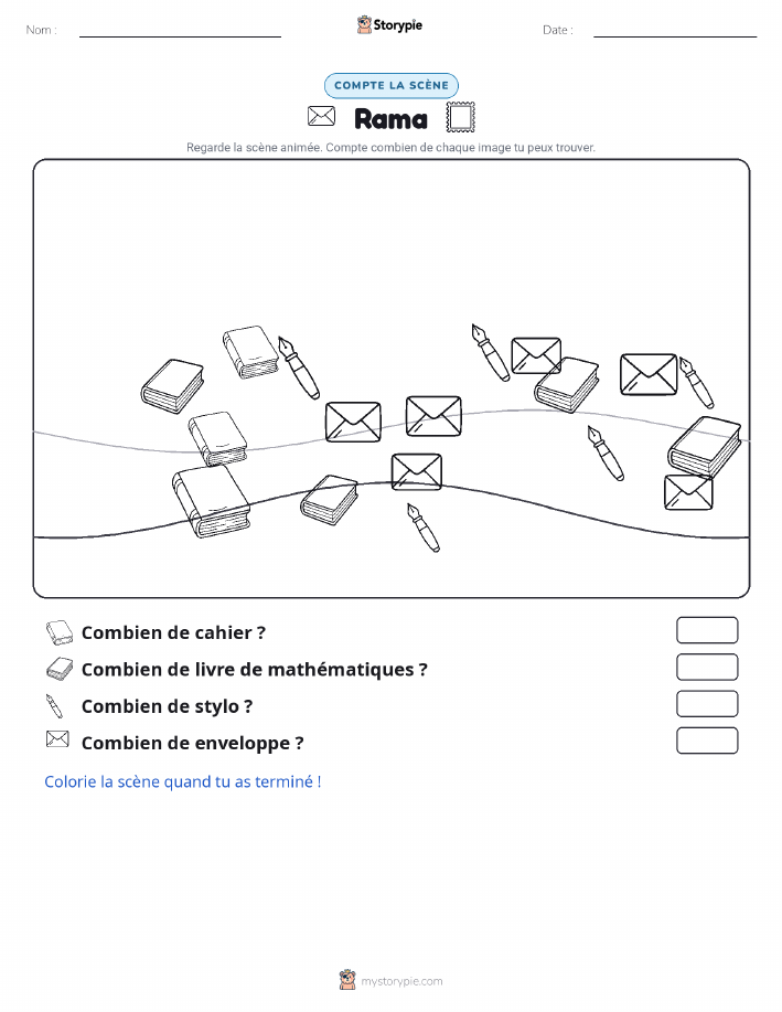 Scène de Comptage