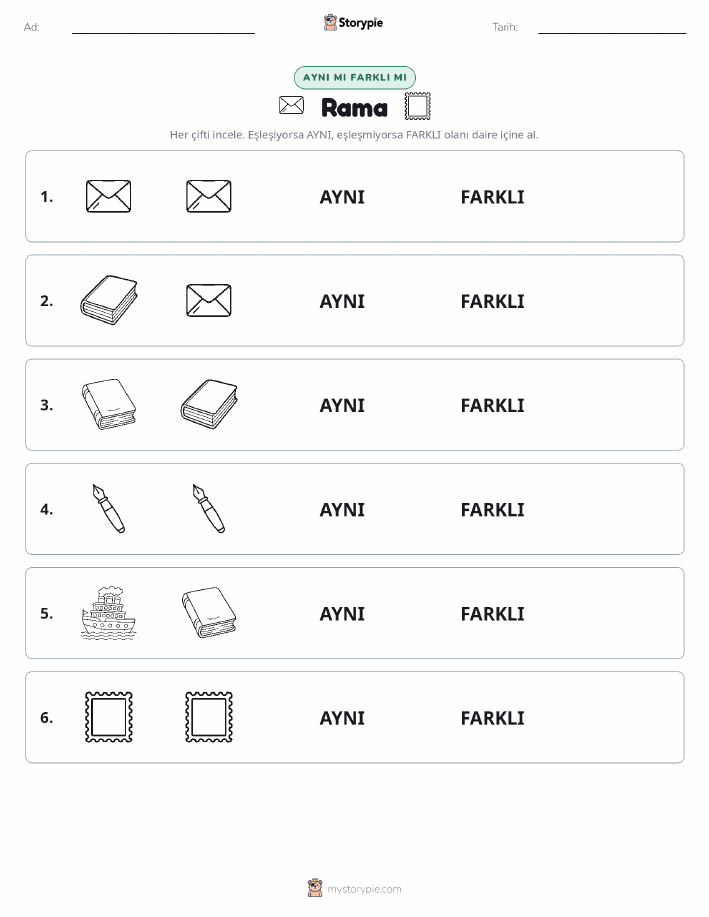 Aynı mı Farklı mı