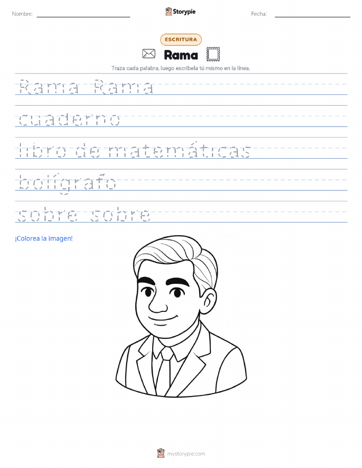 Práctica de Escritura