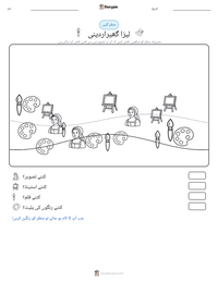 لیزا گھیراردینی پرنٹ کرنے کے قابل ورکشیٹ کا پیش نظارہ