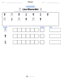 Lisa Gherardini printable worksheet preview