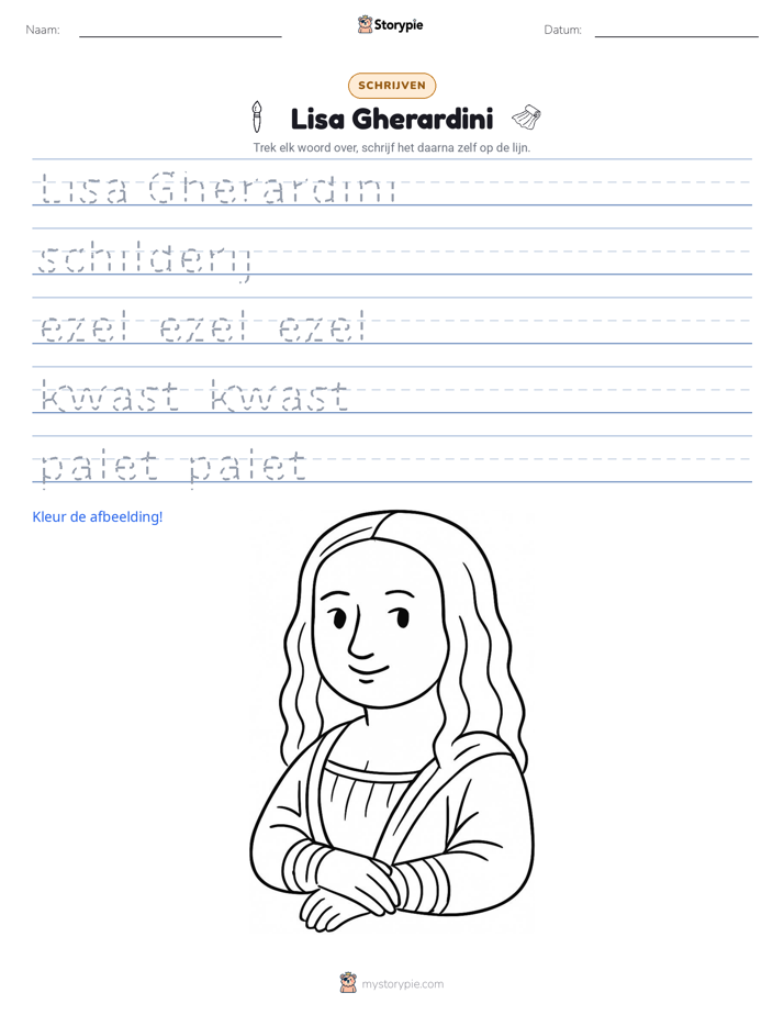 Schrijf Oefening