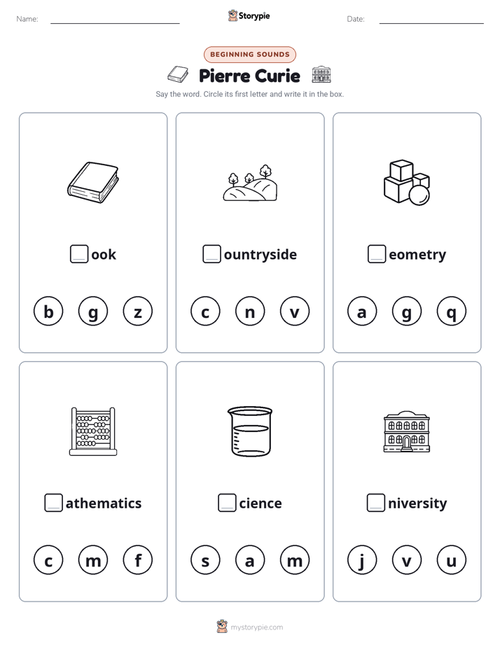 Beginning Sounds