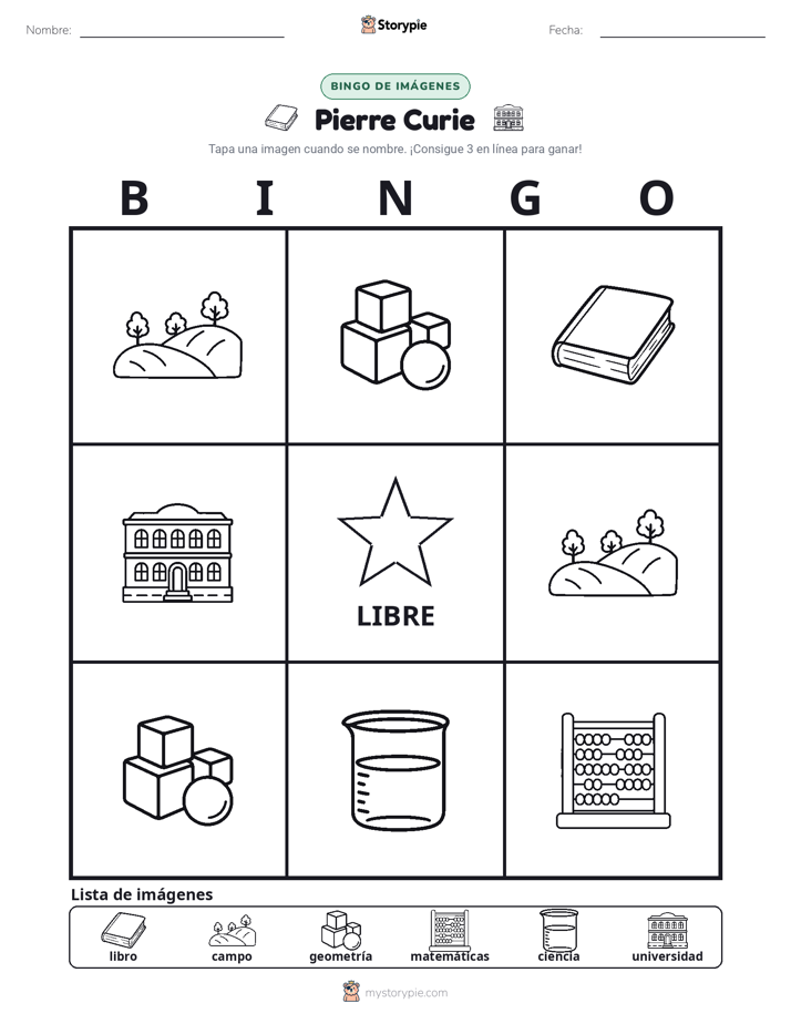 Bingo de Imágenes