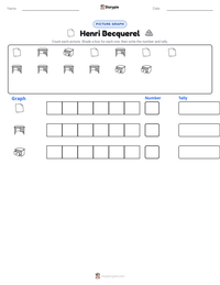 Henri Becquerel printable worksheet preview