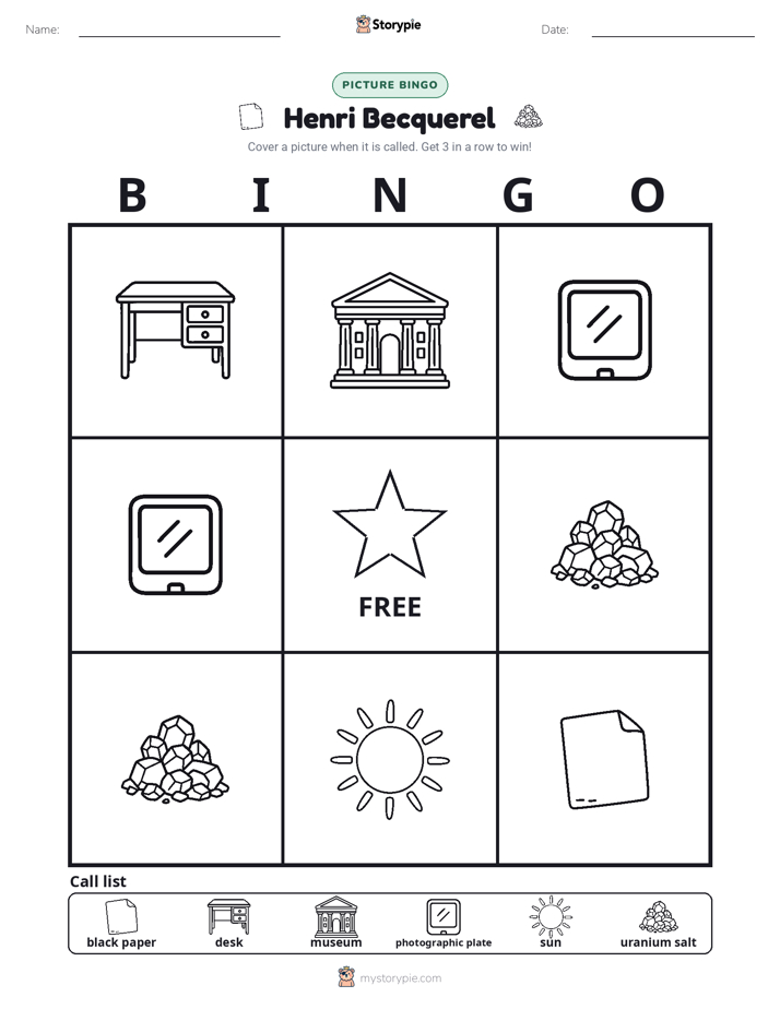 Picture Bingo