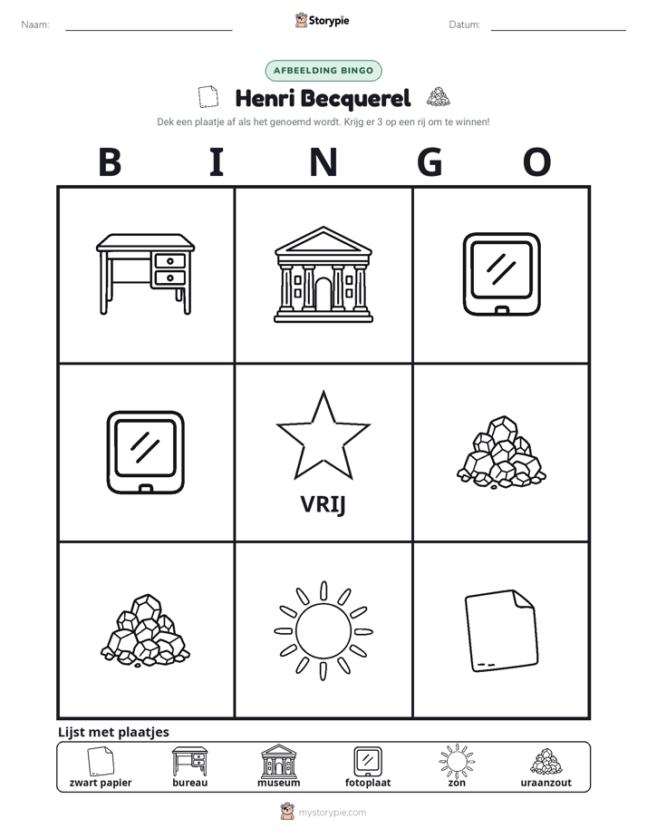 Afbeelding Bingo