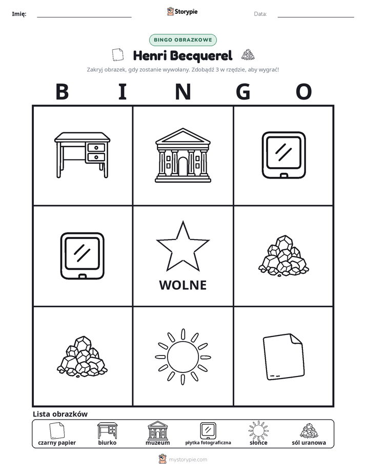 Bingo obrazkowe