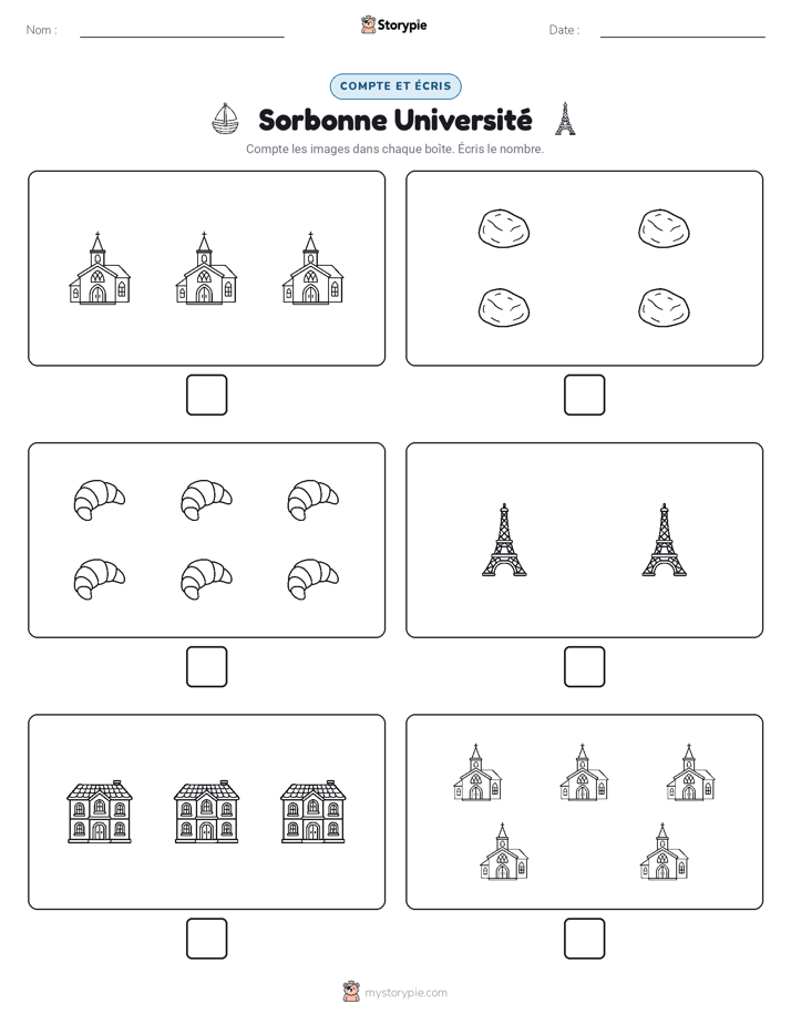 Compter & Écrire
