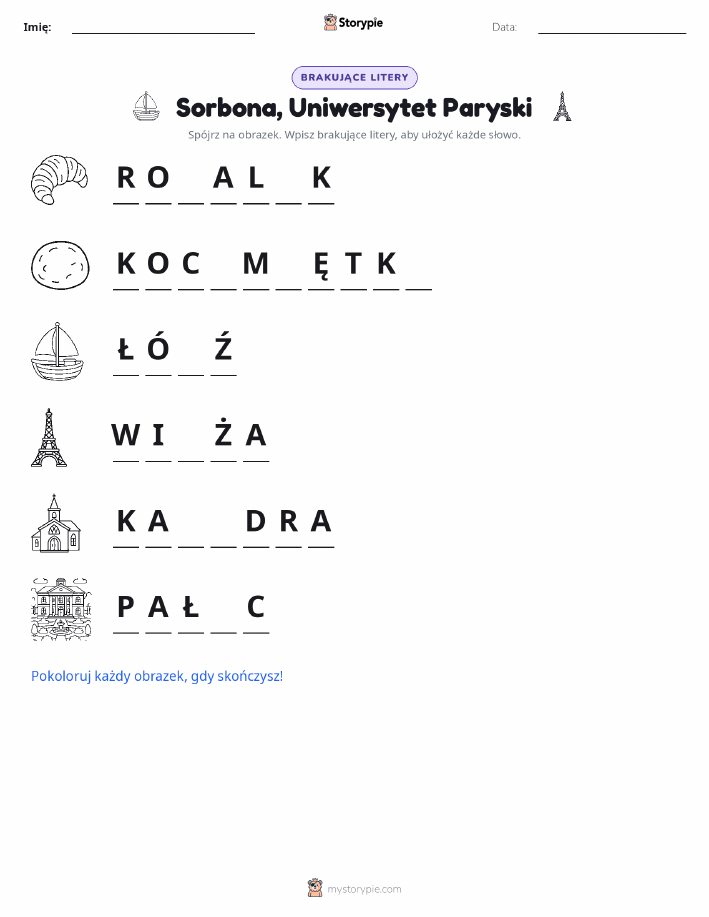 Brakujące Litery