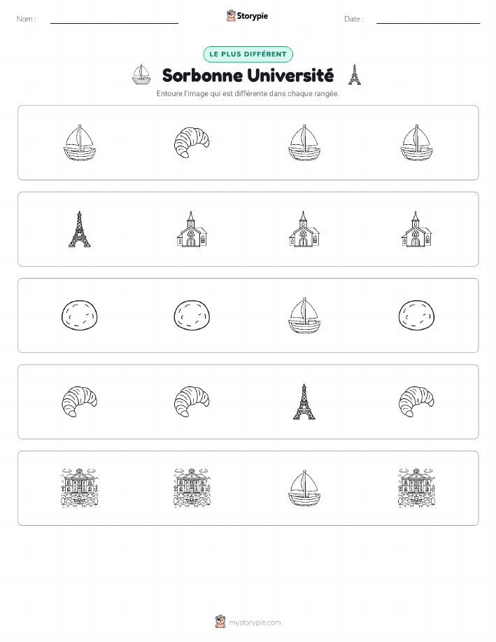 Celui qui ne correspond pas
