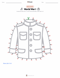 World War I printable worksheet preview