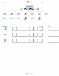 World War I printable worksheet preview