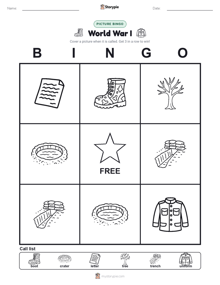 Picture Bingo