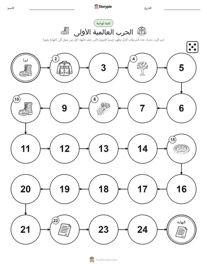 لعبة لف و تحرك