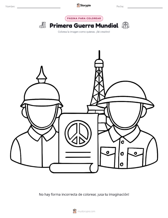Página para Colorear