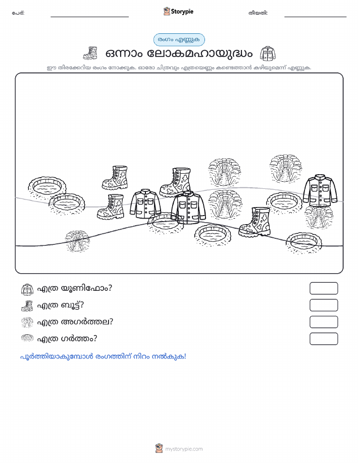 എണ്ണുന്ന ദൃശ്യങ്ങൾ