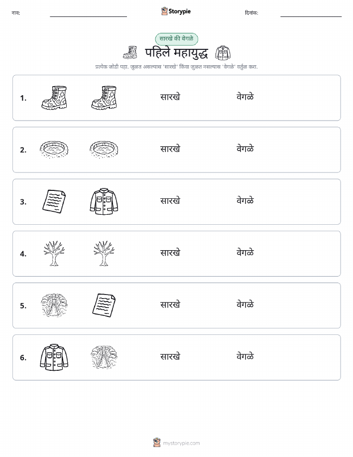 समान की भिन्न