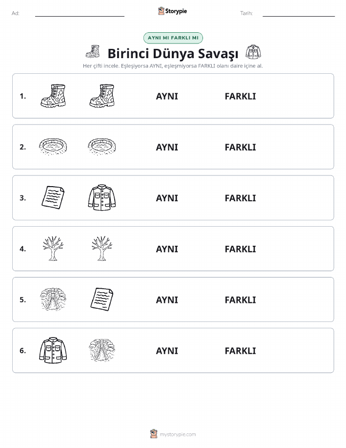 Aynı mı Farklı mı
