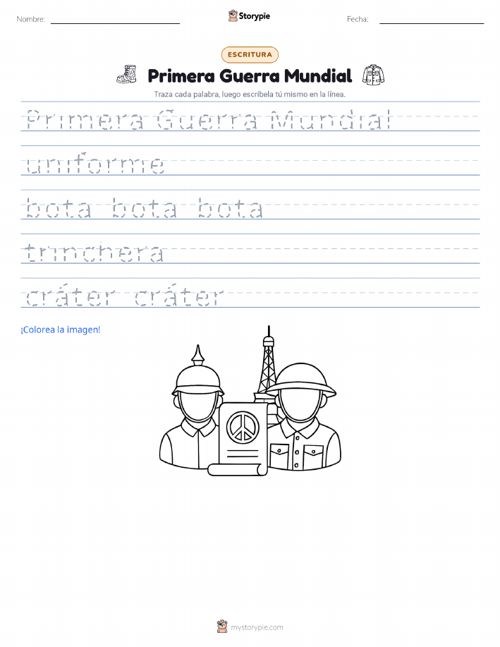 Práctica de Escritura