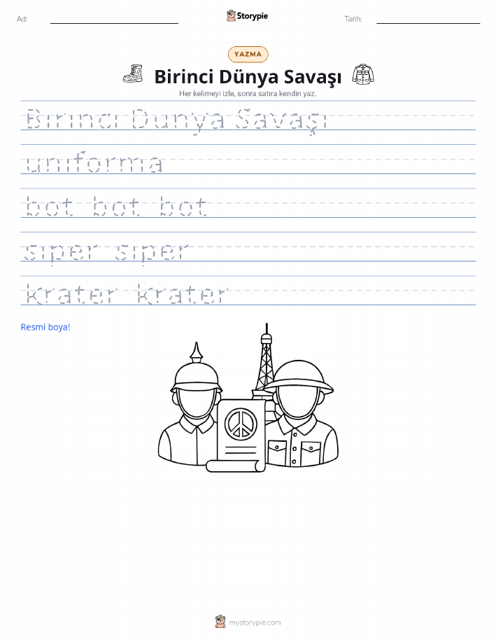 Yazma Pratiği