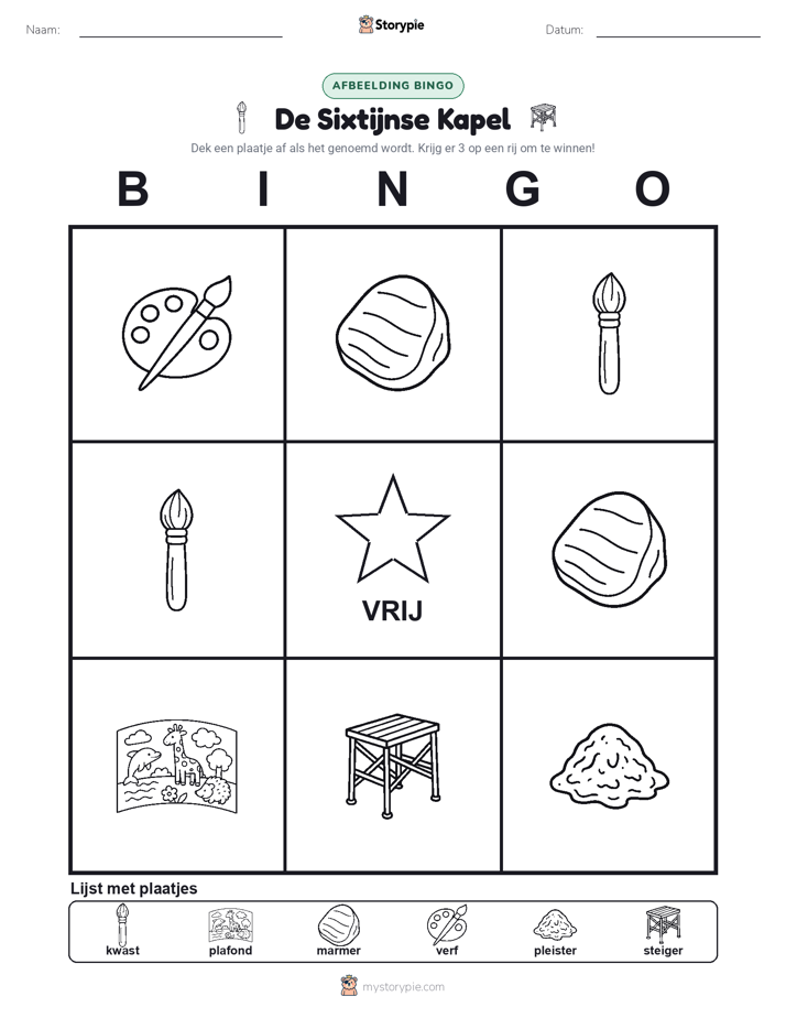 Afbeelding Bingo