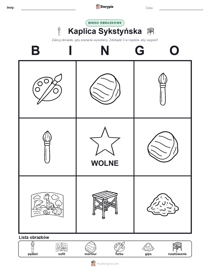 Bingo obrazkowe