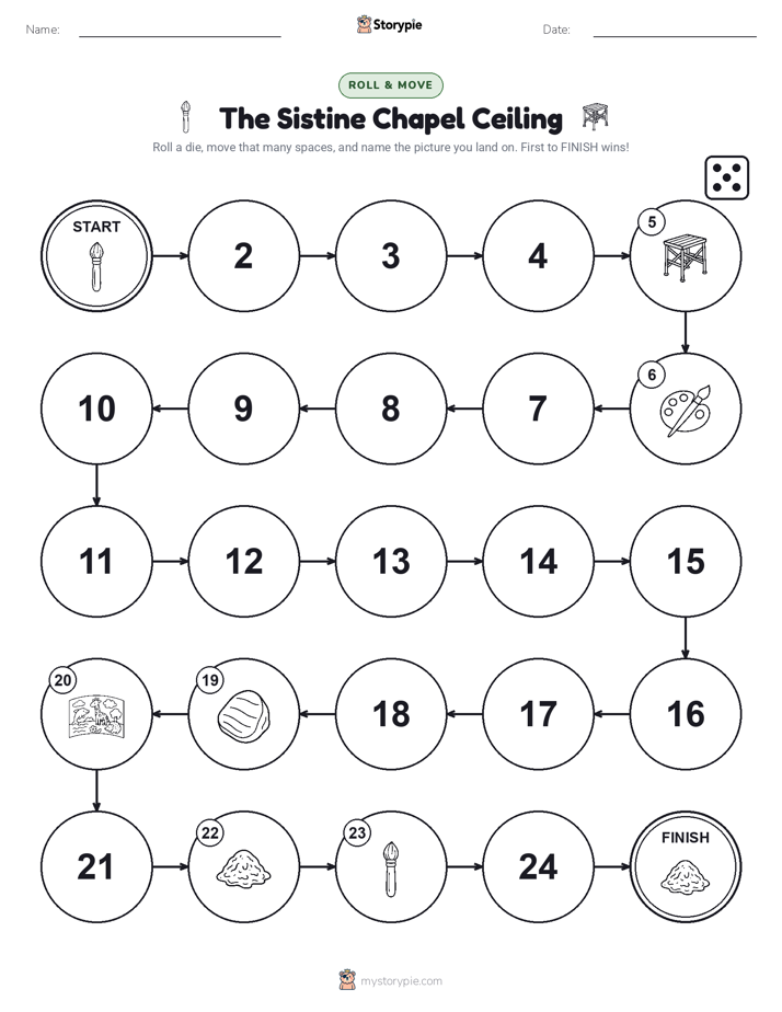 Roll & Move Game