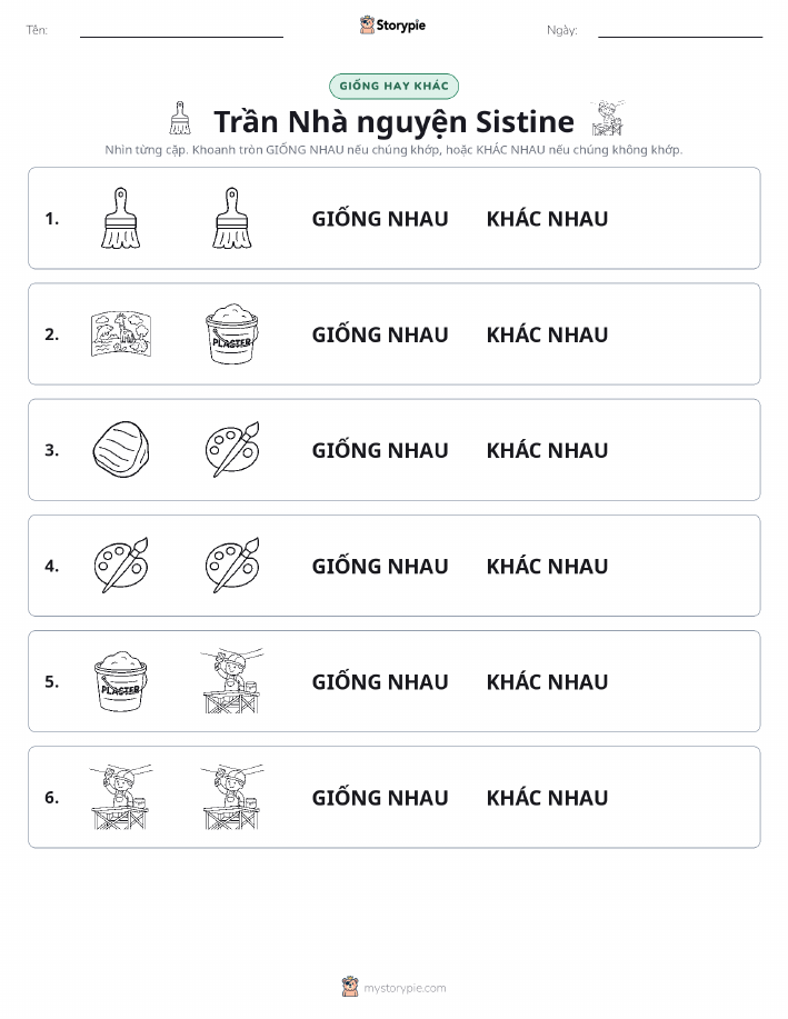 Giống Hay Khác
