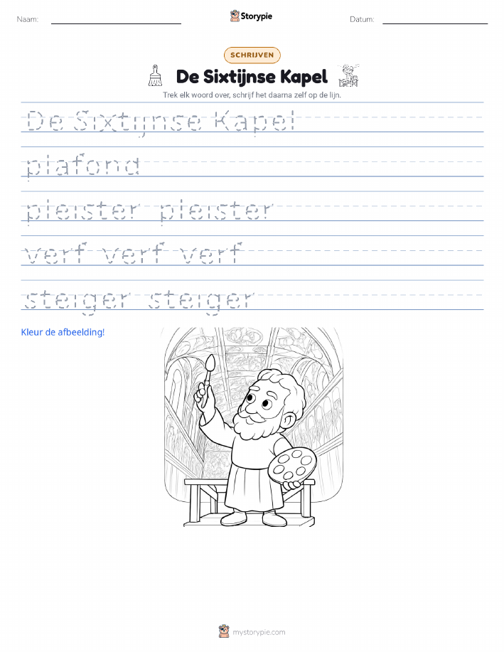 Schrijf Oefening