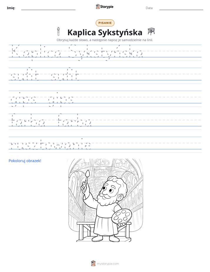Ćwiczenie Pisania
