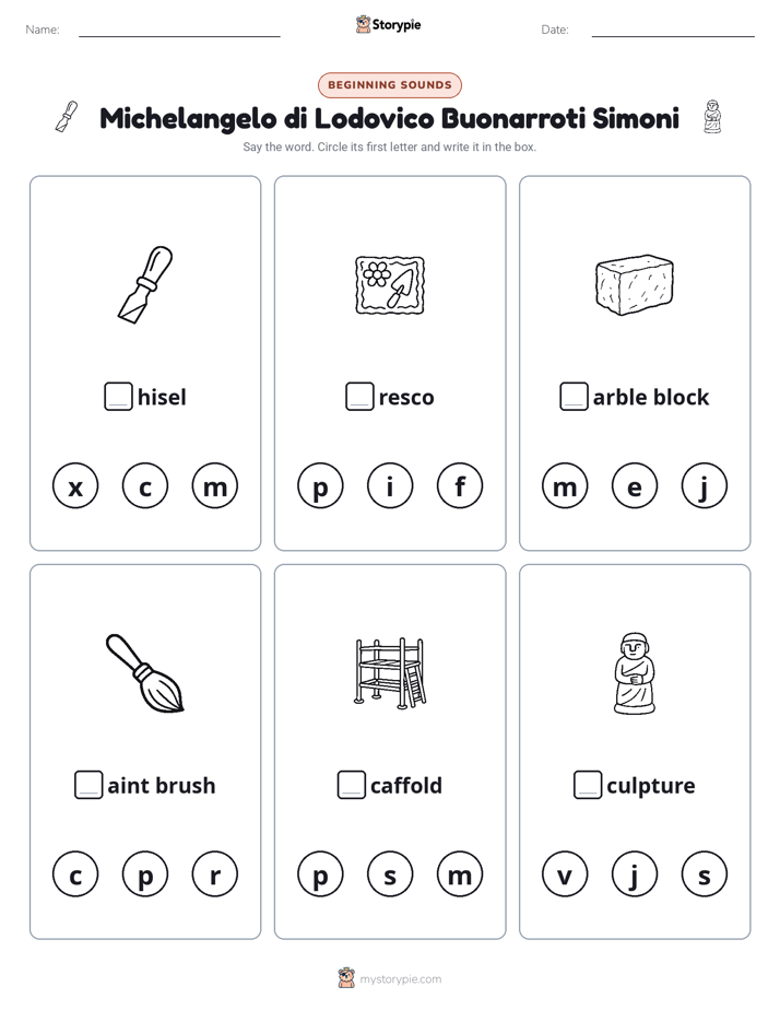 Beginning Sounds