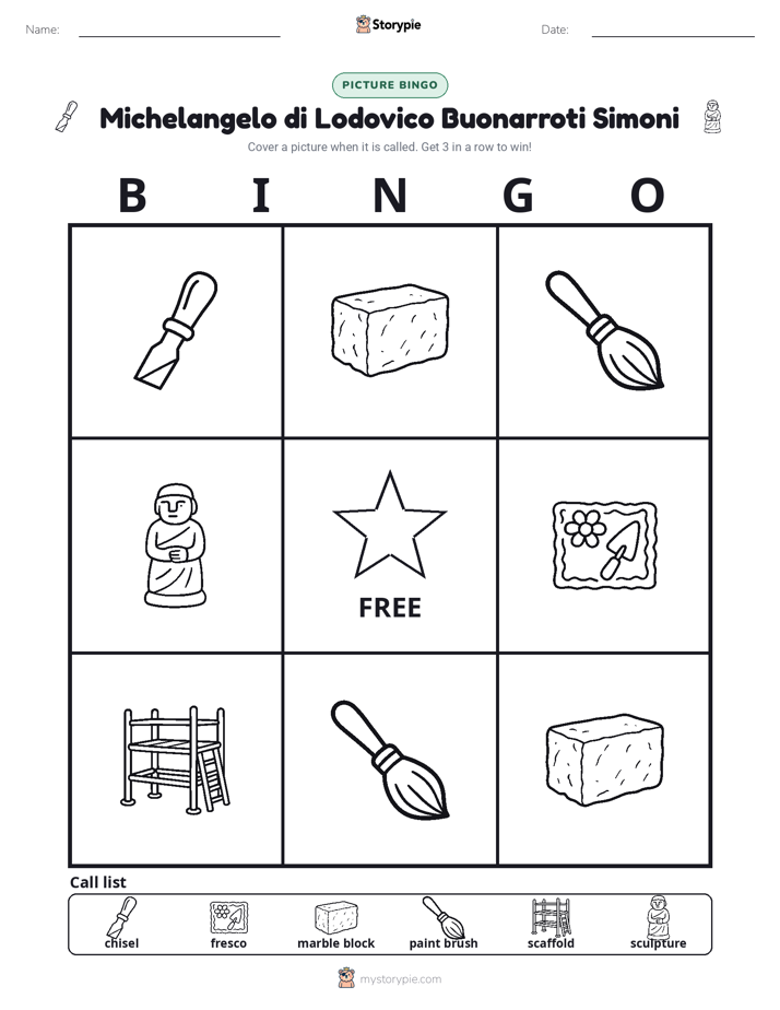 Picture Bingo