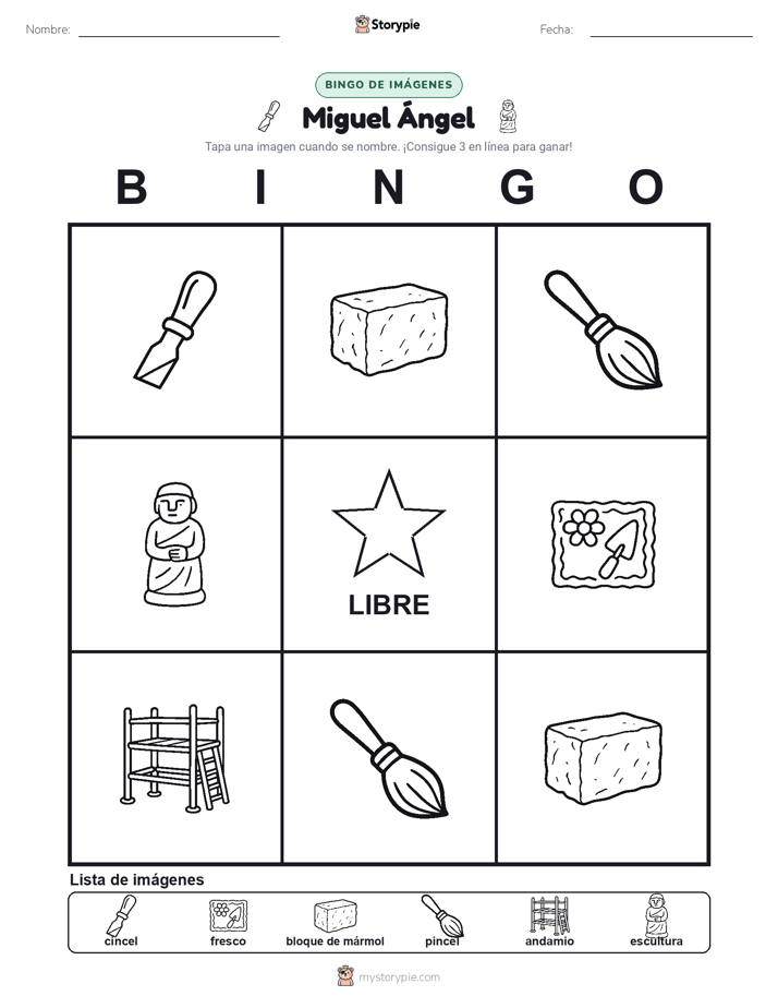 Bingo de Imágenes