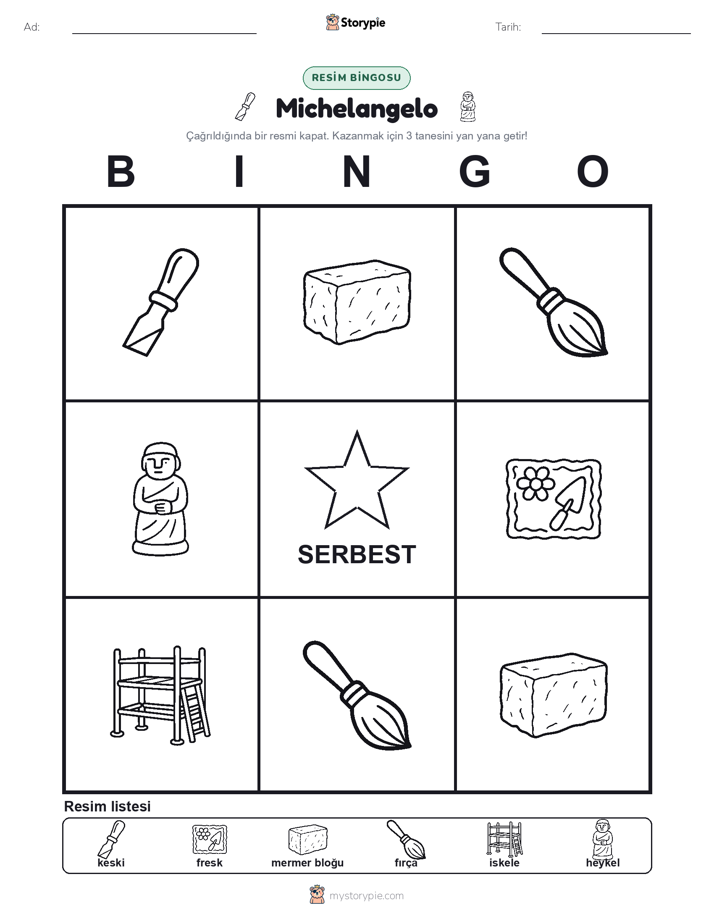 Resim Bingo
