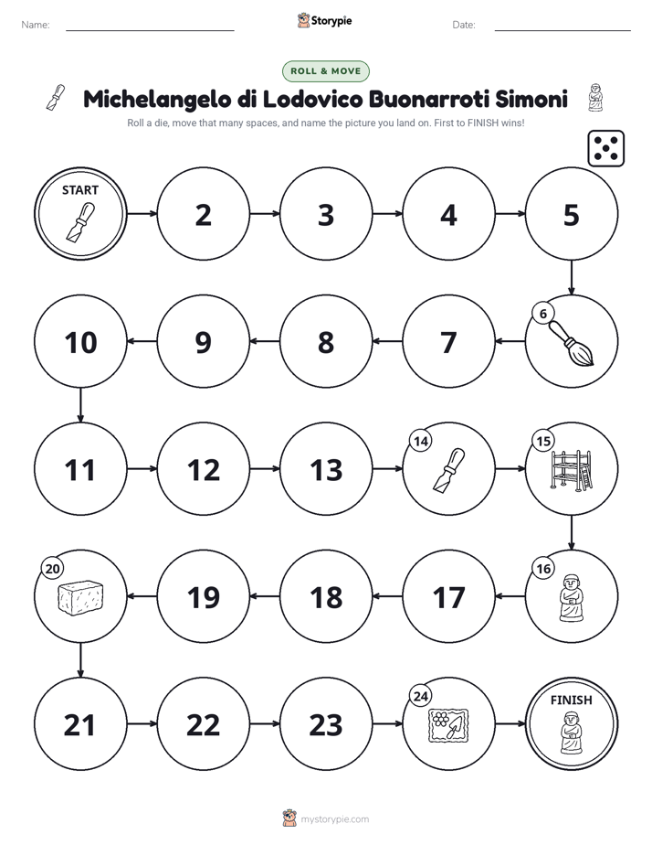 Roll & Move Game