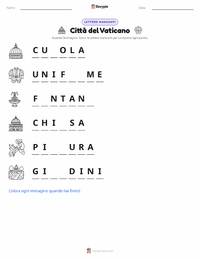 Anteprima della scheda stampabile di Città del Vaticano
